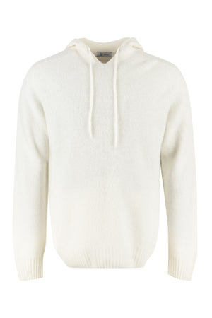 THE (Knit) - Knitted hoodie-0